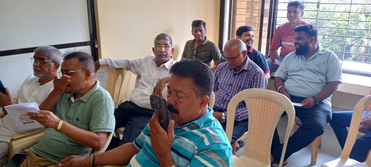 अहवाल सभेस उपस्थित सभासद — मातोश्री शिवगर्जना गणेशोत्सव २०२६, परेल-भोईवाडा