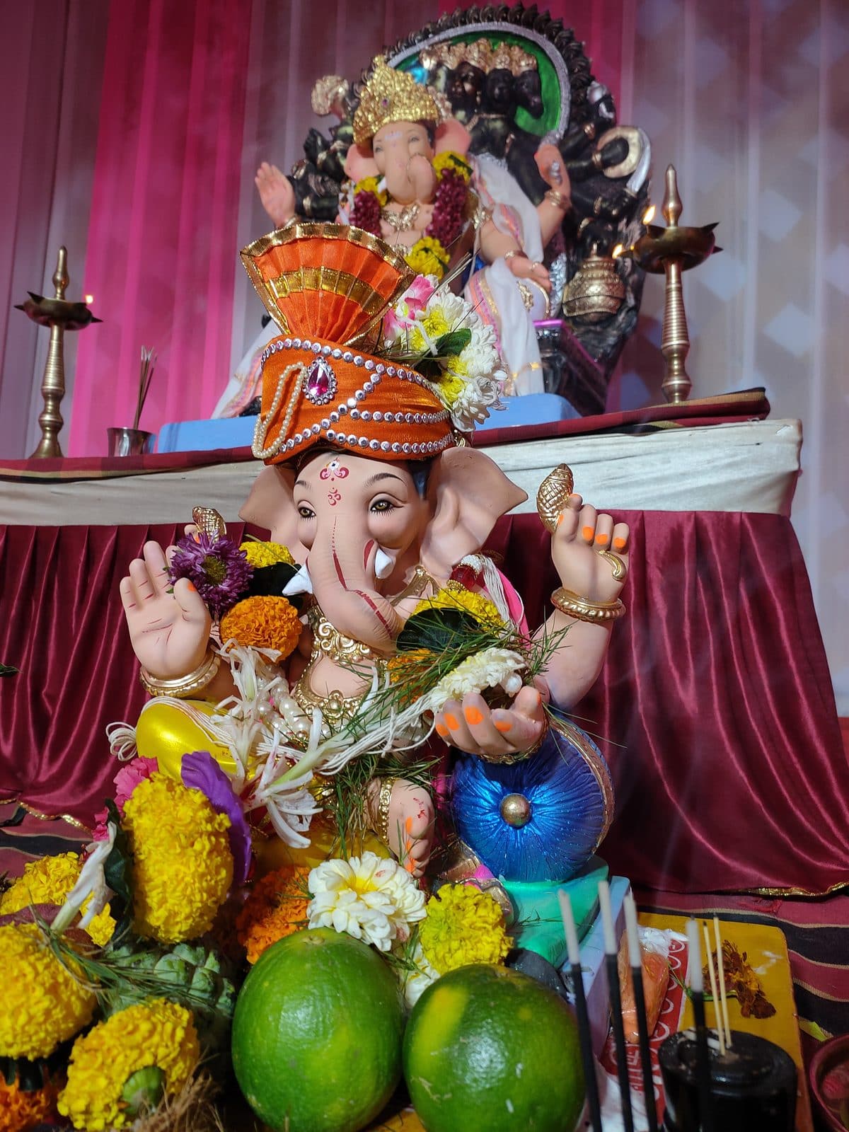 श्रींचे जवळून दर्शन — मातोश्री शिवगर्जना गणेशोत्सव २०२१, परेल-भोईवाडा