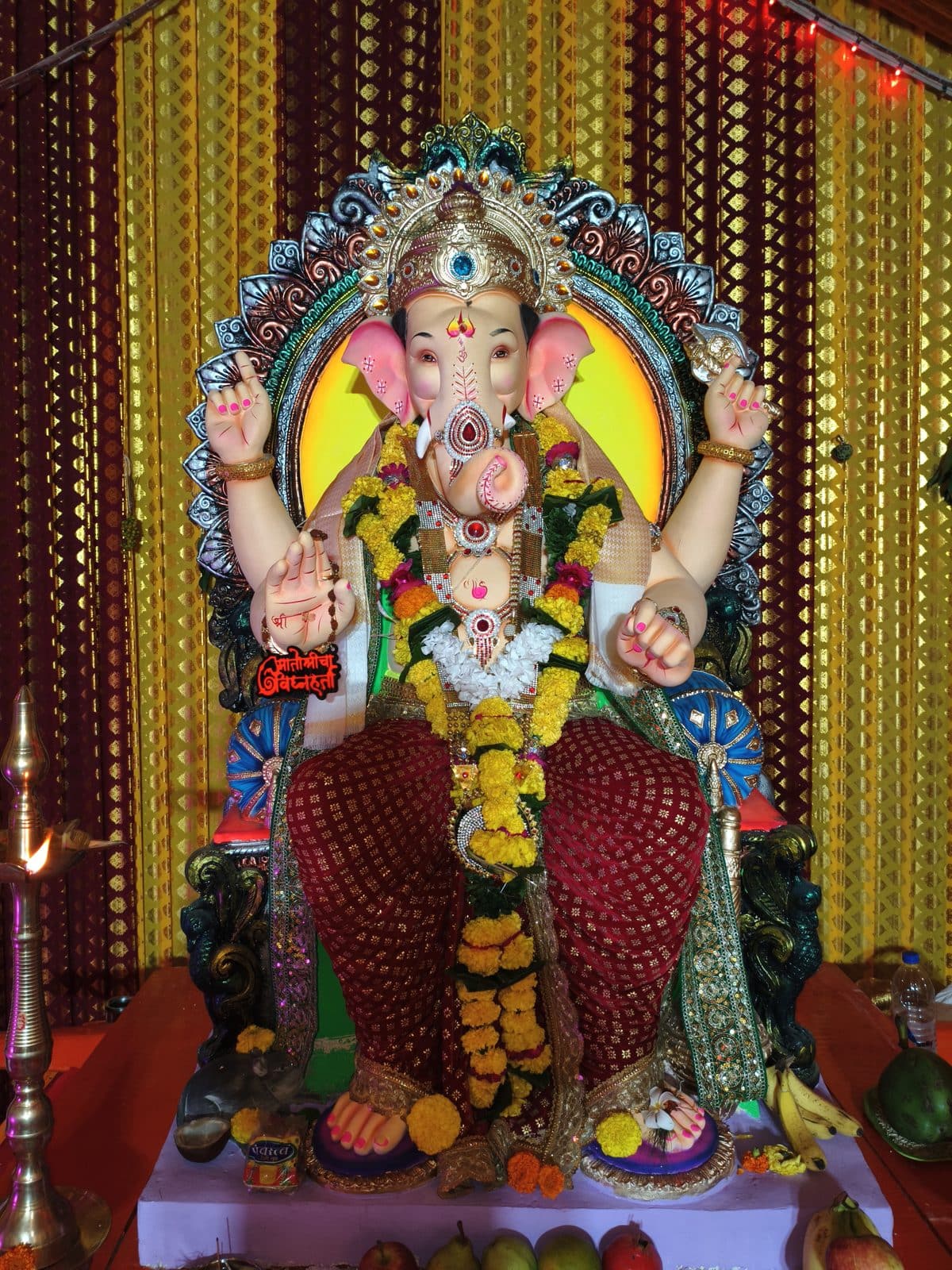 मुख्य श्रीगणेश मूर्ती